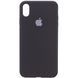 Чехол Silicone Case для Iphone X / XS Черный / Black 48545 1