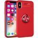 Чехол Din Color Magnet Ring для Iphone X / XS Черный / Синий 52911 3