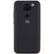 Чохол Silicone Cover для Xiaomi Redmi Note 9 / Redmi 10X Чорний / Black 53390