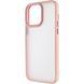 Чохол Metal Buttons для Iphone 15 Pro Рожевий 81746 3