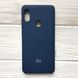 Чехол Silicone Case для Xiaomi Redmi Note 5 / 5 Pro Синий 32782 1