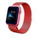 Ремешок Milanese Loop для Apple Watch 42/44/45/49 mm Красный 34623 2