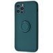 Чехол WAVE Light Color Magnet Ring для Iphone 12 Dark green 54328