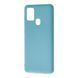 Чехол Matte для Samsung Galaxy A21s Синий / Powder Blue 47849