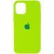 Чохол Silicone Case для Iphone 13 Pro Салатовий / Neon Green 58688 1