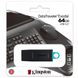 Флеш-память Kingston Exodia USB 3.2 DT 64GB Black / Teal 83708 2