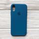 Чехол Silicone Case для Iphone X / XS Ultra Azure 33483 1