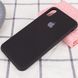 Чехол Silicone Case для Iphone X / XS Черный / Black 48545 2
