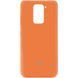 Чохол Silicone Cover A для Xiaomi Redmi Note 9 / Redmi 10X Помаранчевий / Orange 43246 2