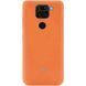 Чохол Silicone Cover A для Xiaomi Redmi Note 9 / Redmi 10X Помаранчевий / Orange 43246 1