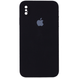 Чехол Silicone Case Square для Iphone XS Max Черный / Black 69134 1