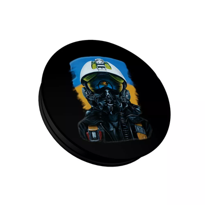 Тримач для телефону PopSockets Ukrainian Defenders Ghost of Kyiv 83147