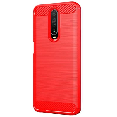 Чехол Slim для Xiaomi Redmi K30 / Poco X2 Красный 56739