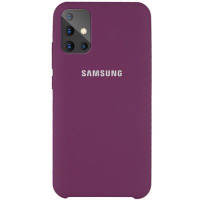 Чехол Silicone Case для Samsung Galaxy A71 Фиолетовый / Grape 57924