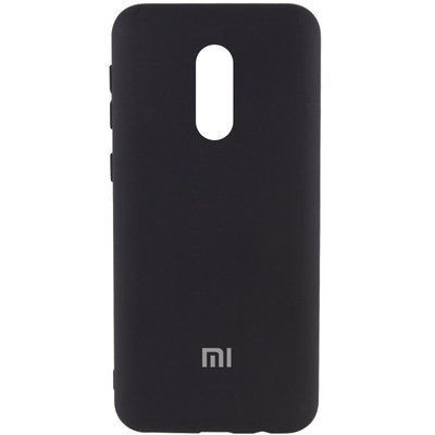 Чохол Silicone Cover My Color A для Xiaomi Redmi Note 4X / Note 4 Snapdragon Чорний / Black 60872