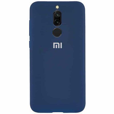 Чохол Silicone Cover для Xiaomi Redmi 8 / 8A Синій / Navy Blue 38027