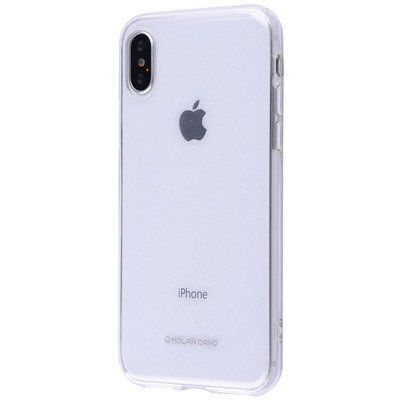 Чехол Molan Cano Glossy для Iphone X / XS Прозрачный с блестками 43350