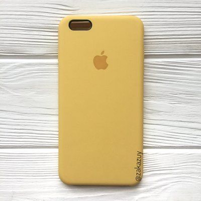 Чохол Silicone Case для Iphone 6 Plus / 6s Plus Yellow 30687