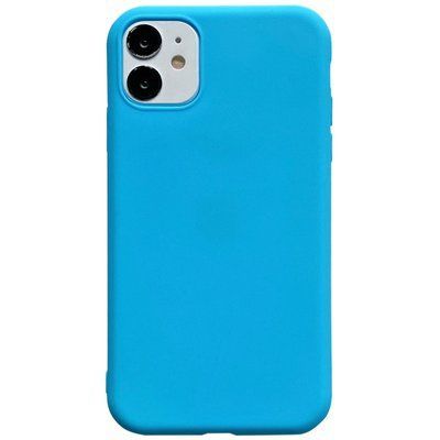 Чохол Matte для Iphone 11 Блакитний 47423