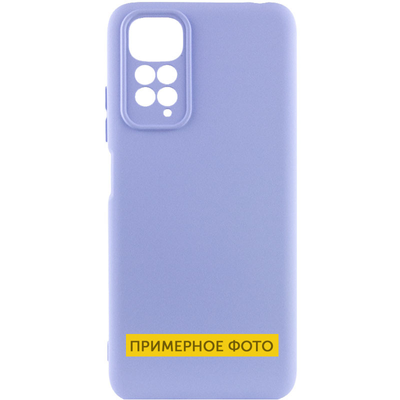 Чохол Silicone Cover Lakshmi AAA Full для Xiaomi Redmi Note 11 / Note 11s Блакитний / Sweet Blue 80250