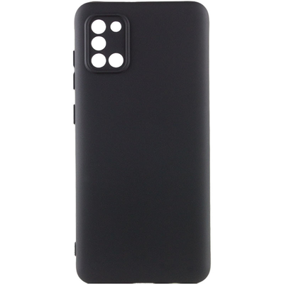 Чехол Silicone Lakshmi A Full Camera для Samsung Galaxy A31 Черный / Black 66463