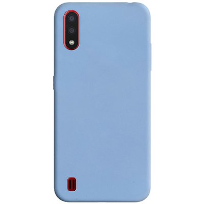 Чохол Matte для Samsung Galaxy M01 Блакитний / Lilac Blue 47894