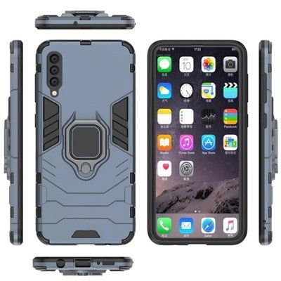 Протиударний чохол Transforme Ring для Samsung Galaxy A50/A30s Сірий 36344