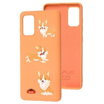 Чехол WAVE Fancy для Xiaomi Mi 10T / Mi 10T Pro Corgi / Peach 52476