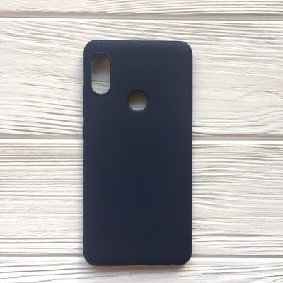 Чохол Matte для Xiaomi Redmi Note 5 / 5 Pro Синій 30017