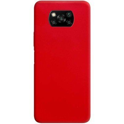 Чехол Matte для Xiaomi Poco X3 NFC / Poco X3 Красный 47944