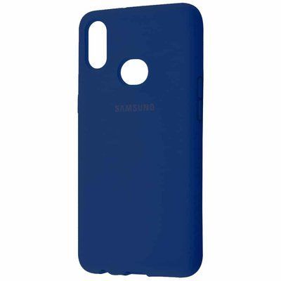 Чохол Silicone Cover для Samsung Galaxy A10s 2019 A107 Синій / Navy Blue 39137