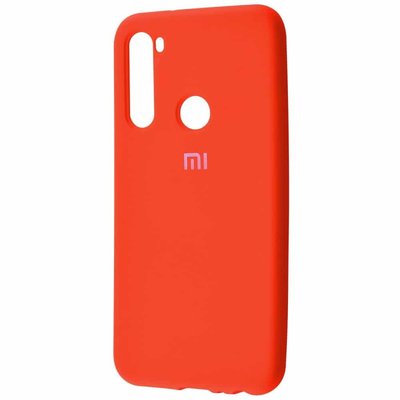 Чехол Silicone Cover для Xiaomi Redmi Note 8 Orange 38356