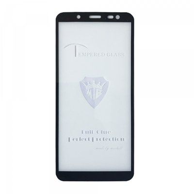 Защитное стекло Tempered Full для Samsung Galaxy J6 2018 J600 Black 43067