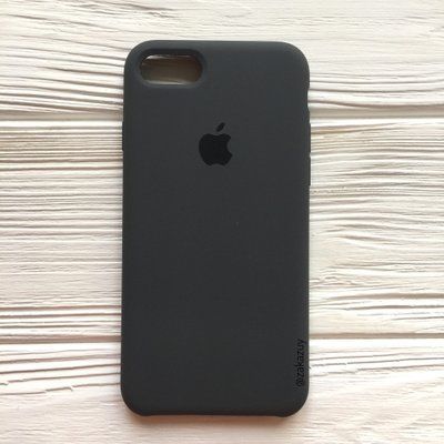Чехол Silicone Case для Iphone 7 / 8 / SE 2020 Dark Grey 31071