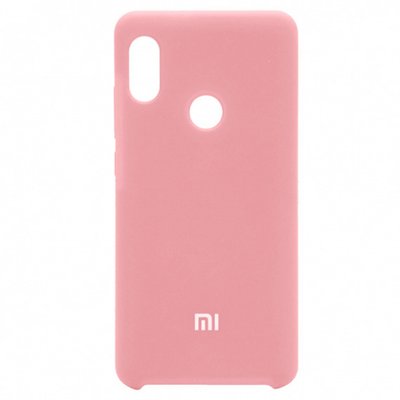 Чехол Silicone Case для Xiaomi Redmi 6 Pro / Mi A2 Lite Pink 31354