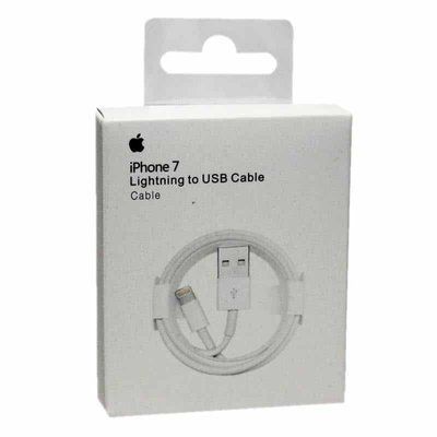 Кабель Apple A quality USB - Lightning in box 1м Білий 36566
