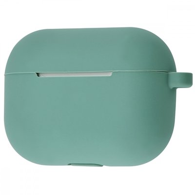 Чехол Silicone Case New с карабином для Apple Airpods Pro Pine green 52420