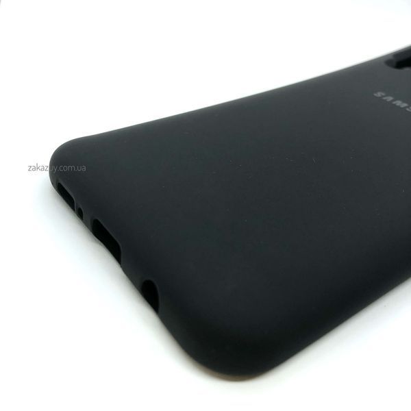 Чехол Silicone Cover для Samsung A205 / A305 Galaxy A20 / A30 Black 34240