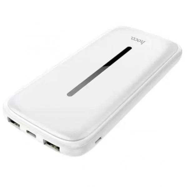 Зовнішній акумулятор Hoco DB06 Viator 10000 mAh White 65811