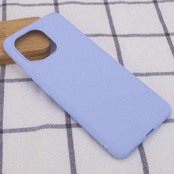 Чехол Matte для Xiaomi Mi 11 Lite / 11 Lite 5G NE Голубой / Lilac Blue 56171