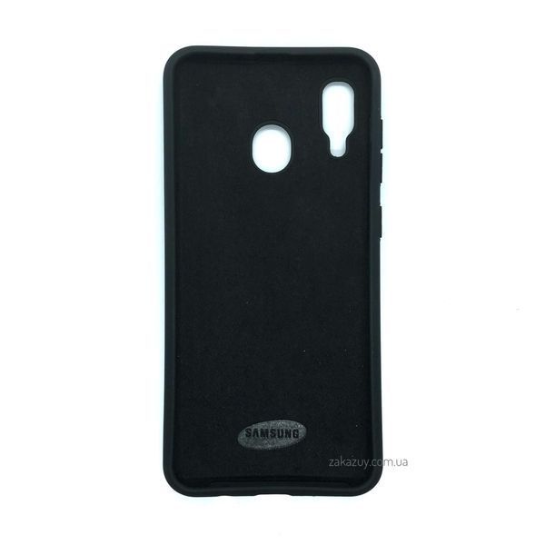 Чехол Silicone Cover для Samsung A205 / A305 Galaxy A20 / A30 Black 34240