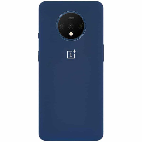 Чехол Silicone Cover для OnePlus 7T Синий / Navy Blue 38092