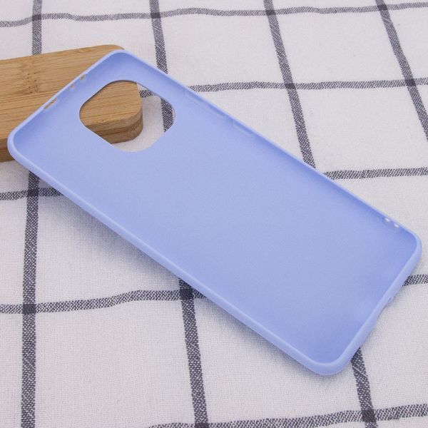 Чехол Matte для Xiaomi Mi 11 Lite / 11 Lite 5G NE Голубой / Lilac Blue 56171