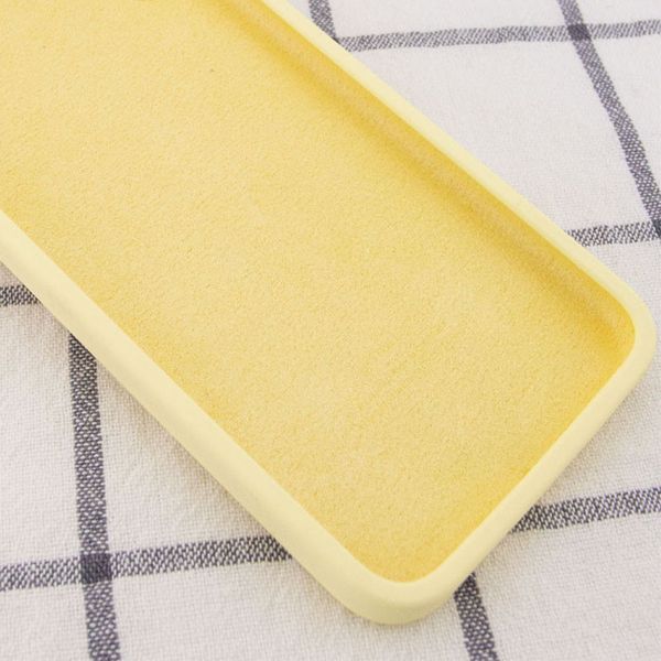 Чохол Silicone Case Square для Iphone 7 / 8 / SE 2020 Жовтий / Mellow Yellow 57005