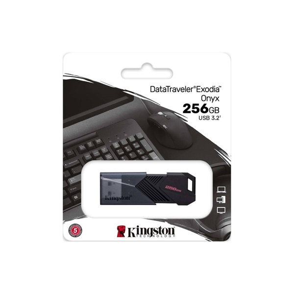Флеш-пам'ять Kingston Exodia Onyx DT USB3.2 256Gb Black 86490