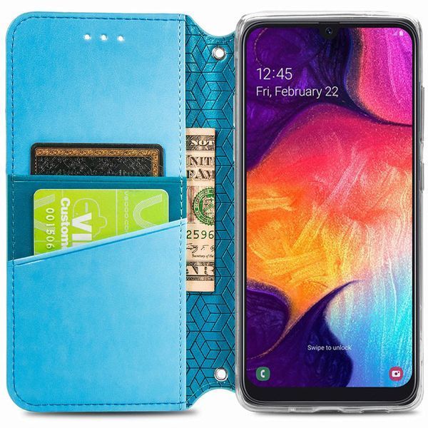 Чехол-книжка ETMA Mandal для Samsung Galaxy A52 / A52s Синий 55804