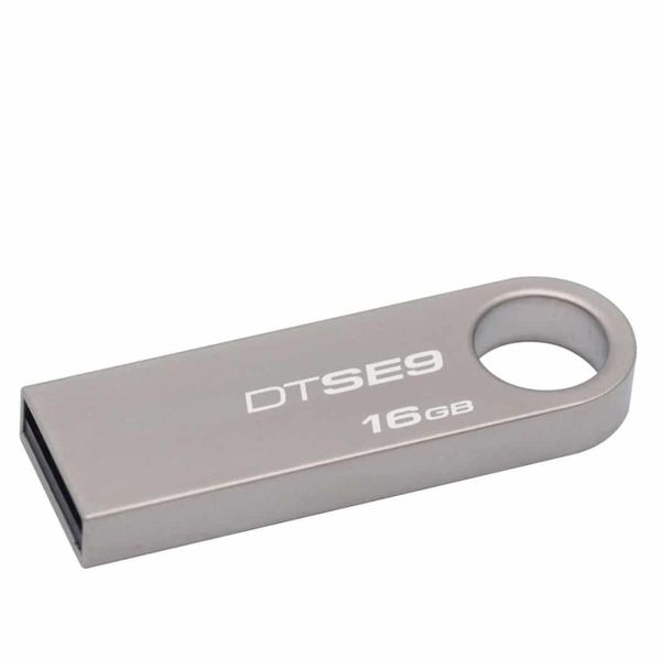 Флеш-память Kingston DT SE 9 16GB Metal Silver 37845