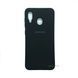 Чехол Silicone Cover для Samsung A205 / A305 Galaxy A20 / A30 Black 34240 1