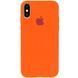 Чехол Silicone Case 360 для Iphone X / XS Оранжевый / Apricot 53231