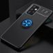Чехол Din Color Magnet Ring для Samsung Galaxy A52 / A52s Черный / Синий 54833 2